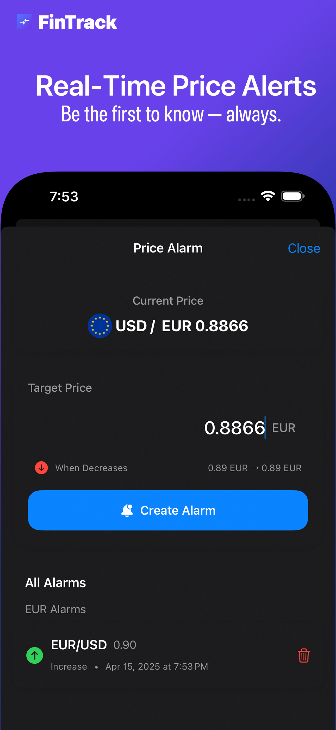 Price Alerts